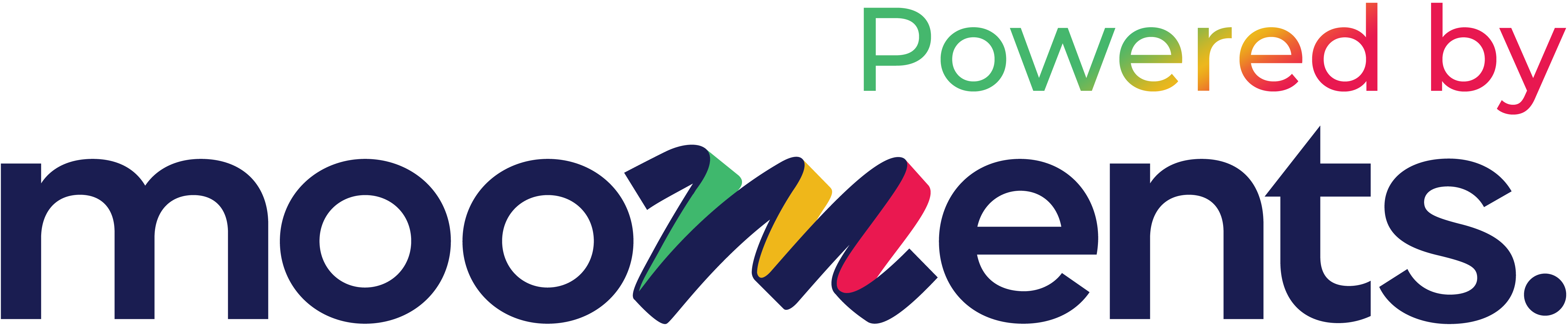 Powered By Mooments Logo